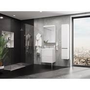 Пенал подвесной Акватон Стоун 30 см 1A228403SX01R, белый фото 4