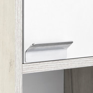 Шкаф подвесной Акватон Флай 35 см 1A237903FAX1L, белый/дуб крафт фото 2