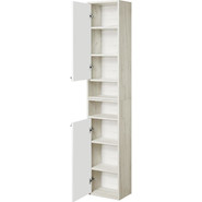 Шкаф подвесной Акватон Флай 35 см 1A237903FAX1L, белый/дуб крафт фото 5