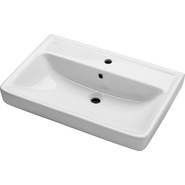 Тумба подвесная с раковиной Акватон Америна 60 см 1A1354K1AM010, белый фото 6