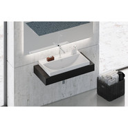 Раковина врезная на столешницу Sanita Luxe Fest WB.FN/Fest/80-C/WHT.G/S1 80 см фото 2