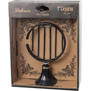 Мыльница Fixsen Luksor FX-71609B, цвет черный фото 2