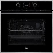 Электрический духовой шкаф Teka Maestro HLB 830 Stainless steel 41560062 (чёрное стекло) фото 