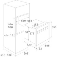 Электрический духовой шкаф Teka Maestro HLB 840 P Stainless steel 41566014 (чёрное стекло) фото 3
