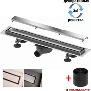 Трап TECElinus 70 см 15103079, нержавеющая сталь фото 2