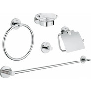 Набор аксессуаров для ванной комнаты Grohe Essentials 40344001 фото 