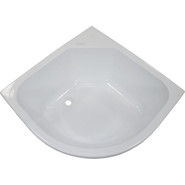 Поддон акриловый Тритон ПД5 90х90 см (каркас и панель в комплекте) фото 2