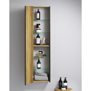 Пенал подвесной Aqwella Fargo 35 см FRG0535DB, дуб балтийский фото 2