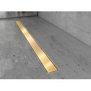 Трап Berges Wasserhaus B1 Keramik 60 см 092117, нержавеющая сталь, золото, Цвет производителя: золото, Размер трапа: 600 фото 3