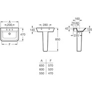 Пьедестал Roca Gap 337470000 фото 3