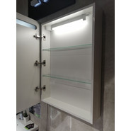 Зеркальный шкаф Roca Victoria Nord 60 см левый ZRU9000029, белый фото 6