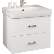 Тумба подвесная с раковиной Акватон Америна 60 см 1A1354K1AM010, белый фото 