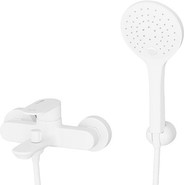 Смеситель для ванны WasserKraft Mindel 8501, белый фото 