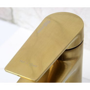 Смеситель для раковины WasserKraft Aisch 5503, золото фото 4