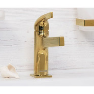 Смеситель для раковины WasserKraft Sauer 7103, золото фото 2