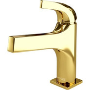 Смеситель для раковины WasserKraft Sauer 7103, золото фото 