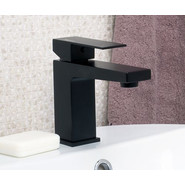 Смеситель для раковины WasserKraft Abens 2003, черный фото 2