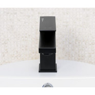 Смеситель для раковины WasserKraft Abens 2003, черный фото 5