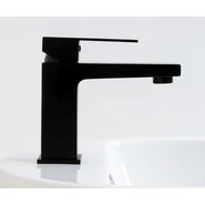 Смеситель для раковины WasserKraft Abens 2003, черный фото 6