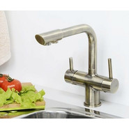 Смеситель для кухни WasserKraft A8037, светлая бронза фото 2