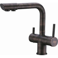 Смеситель для кухни WasserKraft A8047, темная бронза фото 