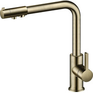 Смеситель для кухни Timo Hette 1026/02F, антик фото 