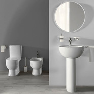 Унитаз-компакт Sanita Luxe Art Luxe WC.CC/Art/2-DM/WHT.G/S1 с крышкой микролифт фото 5