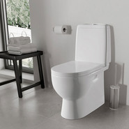Унитаз-компакт Sanita Luxe Best Luxe WC.CC/Best/2-DM/WHT.G/S1 с крышкой микролифт фото 4