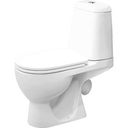 Унитаз-компакт Sanita Luxe MAX WC.CC/Max/2-DM/WHT.G/S1 с крышкой микролифт фото 2