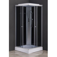 Душевая кабина Loranto CS-6491G 90х90 см, сатин/тонированное фото 2