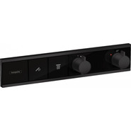 Смеситель для душа с термостатом Hansgrohe RainSelect 15380670, черный фото 