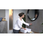 Смеситель для раковины высокий Hansgrohe Talis Select E 240 71752000 фото 4