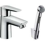 Смеситель для раковины с лейкой для биде Hansgrohe Talis E 71729000 фото 