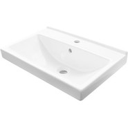 Тумба подвесная с раковиной Mirsant Soho Quadro 60/2 см c доводчиком фото 3