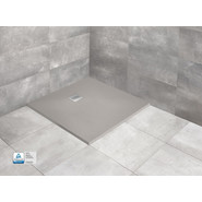 Поддон мраморный Radaway Kyntos C Cemento 90х90 см HKC9090-74, цемент фото 4