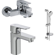 Набор смесителей 3 в 1 для ванны с коротким изливом Ideal Standard Ceraplan III BD005AA фото 