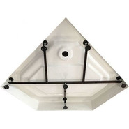 Поддон акриловый Sole Calypso/Quadro 90х90 см фото 3