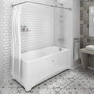 Ванна акриловая Радомир Веста 168x70 см (в комплекте каркас), Размер - мм: 1700х700 фото 3