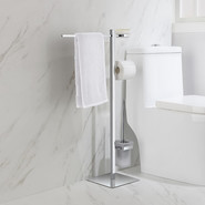 Стойка с держателем и ёршиком Timo Selene 10085/00 фото 3