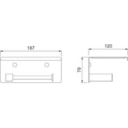 Держатель для туалетной бумаги Timo Selene 17044/17, цвет золото матовое фото 3
