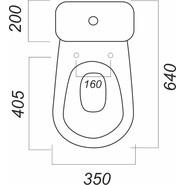 Унитаз-компакт Sanita Самарский комфорт SMRSACC01070711 с крышкой термопласт фото 6