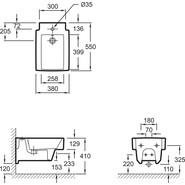Биде подвесное Jacob Delafon Terrace EMA0002-00 фото 5