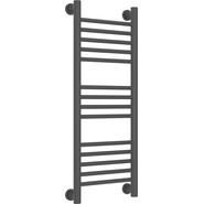Полотенцесушитель водяной Сунержа Богема+ П14 800x300 мм (прямая перемычка) 31-0220-8030, чёрный матовый фото 