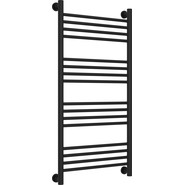 Полотенцесушитель водяной Сунержа Богема+ П16 1000x500 мм (прямая перемычка) 31-0220-1050, чёрный матовый фото 