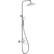 Душевая стойка Haiba HB24557-8, белый/хром фото 