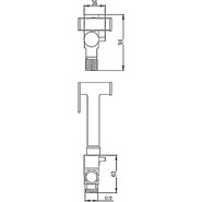 Гигиенический душ Haiba HB5501 без смесителя (на 1 воду) фото 2