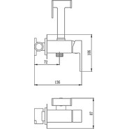 Набор для гигиенического душа Haiba HB5511 фото 2
