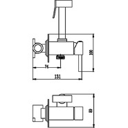 Набор для гигиенического душа Haiba HB5512 фото 6