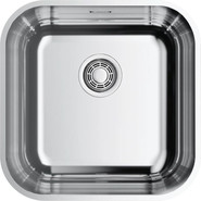 Кухонная мойка Omoikiri OMI 44-U/IF-IN QUADRO (4993494) 0,8 мм, нержавеющая сталь, Цвет производителя: нержавеющая сталь матовая фото 