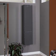 Пенал подвесной Aquanet Алвита 35 см 240197, серый антрацит фото 5